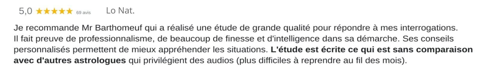 Avis François Barthomeuf, article Le Monde meilleurs astrologues France