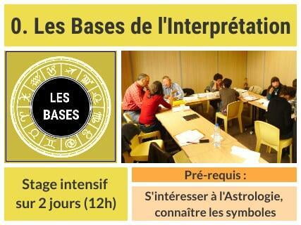 Stage de pratique d&#039;interprétation Astrologique