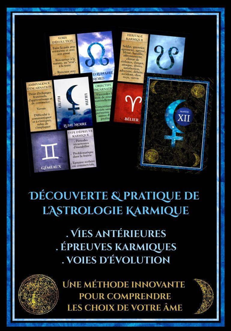 Le Solfège Karmique un jeu de cartes astrologiques pour découvrir l'axe de votre destinée